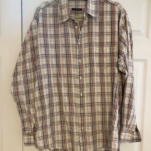 Burberry-men’s dress shirt-Large - Picture 1 of 6
